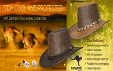 aussie hats kangaroo coolers and drovers