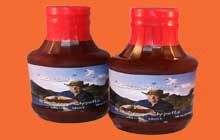 the sweet heat sensation of raspberry chipotle BBQ sauce great on anything and everything